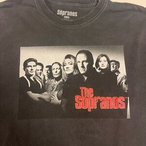 Sopranos Black Long Sleeve Tee